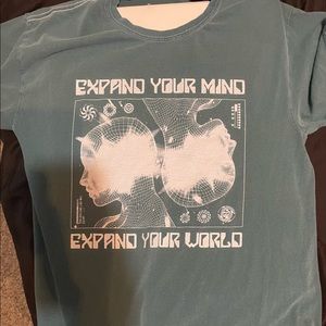 Teal Graphic t-shirt from Pacsun